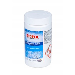 Švarus baseinas be chloro aktyvaus deguonies chlortix oxy baseino 1kg dozatorius