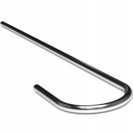 Cinkuoto metalo kaiščiai agrotekstilei, agrotekstilei, inkariniai kaiščiai, 15 cm, 100 vnt.