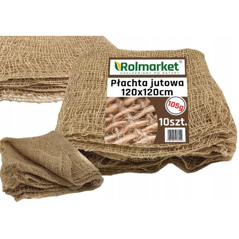 ✨ džiuto lakštas 120x120cm 105g/m 10vnt