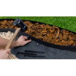 Agrotekstilė metrais, agrotekstilė 120g, 1,1m x 1m