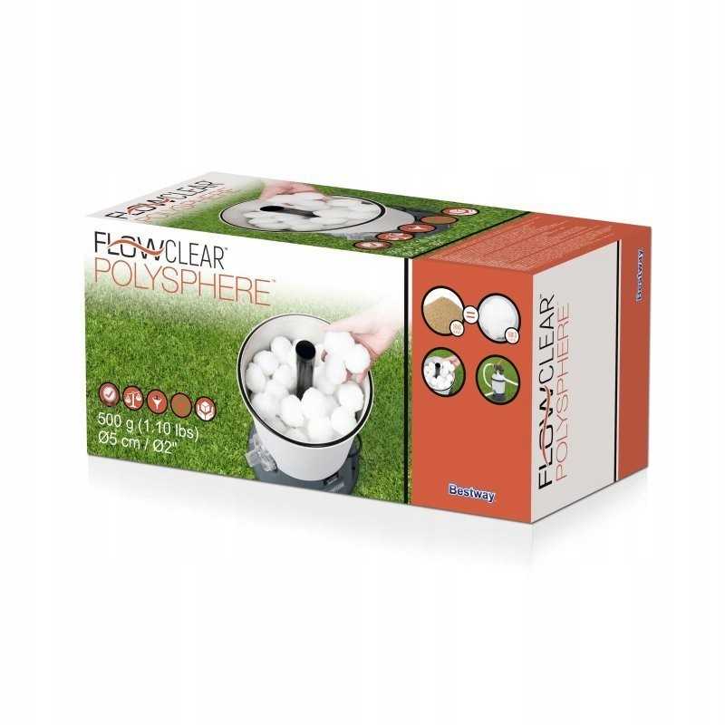 Filtravimo rutuliai polisferiniam smėlio siurbliui