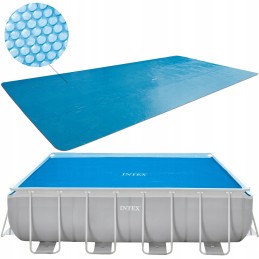 Saulės dangos burbulo folija 400x200 cm intex 28028