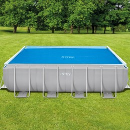 Saulės dangos burbulo folija 400x200 cm intex 28028