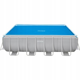 Saulės dangos burbulo folija 400x200 cm intex 28028