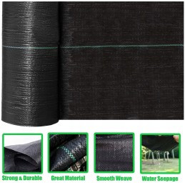 Agrotekstilė nuo piktžolių, juoda UV, 90g, 0,4x100m