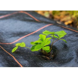Agrotekstilė nuo piktžolių, juoda UV, 90g, 0,4x100m