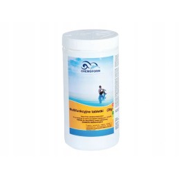 1kg daugiafunkcinės tabletės 6in1 20g baseino chloro
