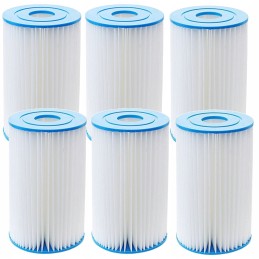 6 x baseino filtras baseino siurblio filtras intex tipo a filtro įdėklas