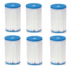 6 x kasetė ir filtro siurblys intex 29000 59900 wawa