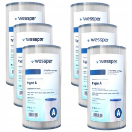 6 baseino filtrai intex bestway tipo ac iii siurbliui