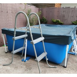 Stačiakampio rėmo baseino danga intex 300x200 rėmo baseino danga