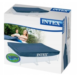 Stačiakampio rėmo baseino danga intex 300x200 rėmo baseino danga