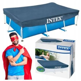 Baseino danga 300x200 intex rėmo baseino folijos danga 300x200
