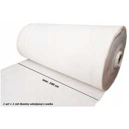 Geotekstilė, agrotekstilė, žieminė drenažas, balta, metrais, 100 cm pločio. 200 gr