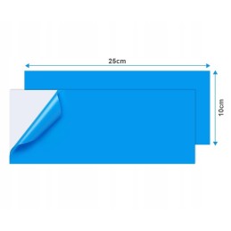 20x lakštų lipnūs vasaros lipdukai baseino remontui PVC kietas 25x10cm