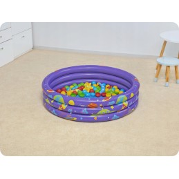 Pripučiamas baseinas vaikams, irklavimo baseinas 102x25cm bestway