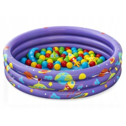 Pripučiamas baseinas vaikams, irklavimo baseinas 102x25cm bestway