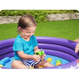 Pripučiamas baseinas vaikams, irklavimo baseinas 102x25cm bestway