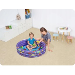 Pripučiamas baseinas vaikams, irklavimo baseinas 102x25cm bestway
