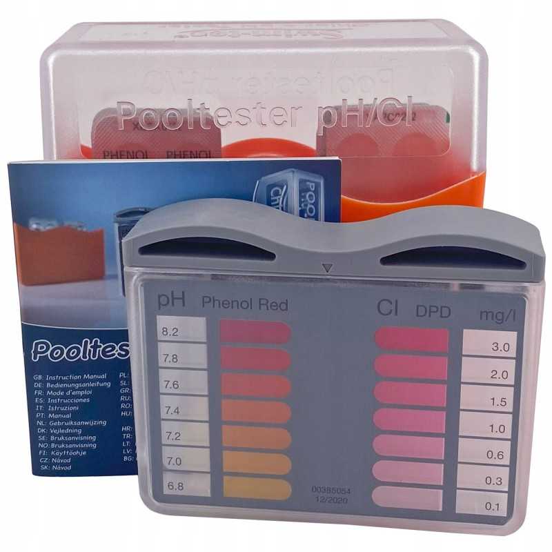 Rankinis pH ir chloro testeris baseine swim tec pooltester lovibond testas ph cl