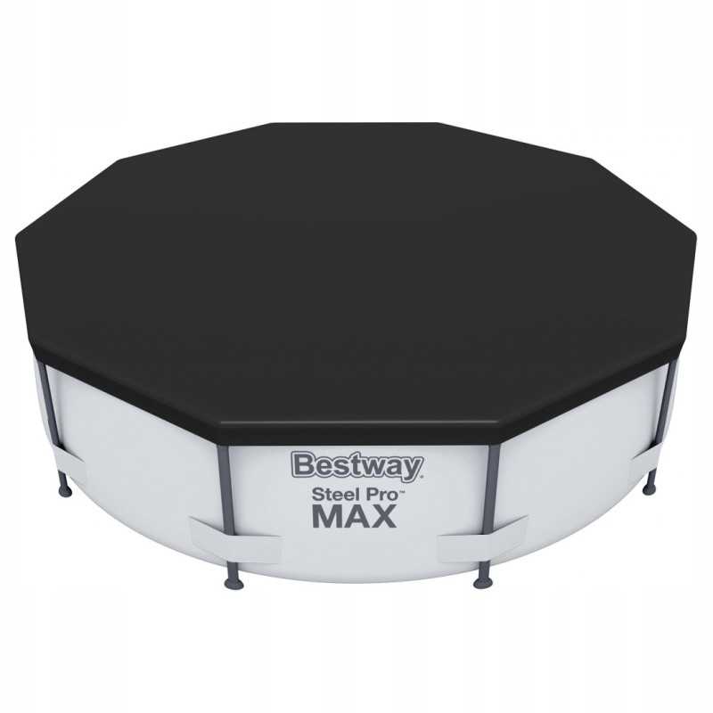 Didelė, tvirta danga sodo karkasiniam baseinui