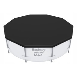 Didelė, tvirta danga sodo karkasiniam baseinui