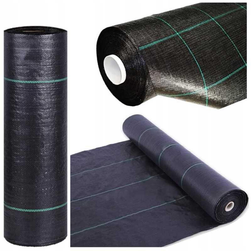 ✅ Agrotekstilė nuo piktžolių black mat pp uv agrotextile 70g 0,6x100m - augalų apsauga nuo piktžolių