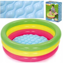 Baseinas su minkštu dugnu 3 žiedai 70x24cm bestway 51128
