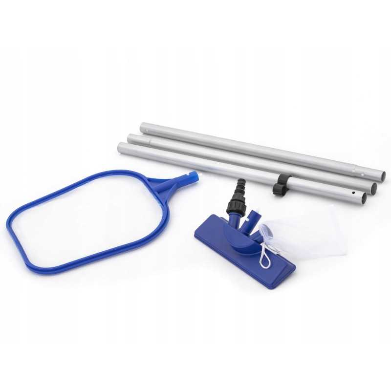 ? bestway baseino valymo rinkinys skimeris + lazdelė + dulkių siurblys 3 vnt. ?