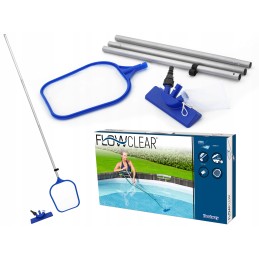 ? bestway baseino valymo rinkinys skimeris + lazdelė + dulkių siurblys 3 vnt. ?