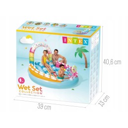Vandens žaidimų aikštelė vaikams, vaikiškas irklavimo baseinas, intex baseinas, vasaros kamuoliai