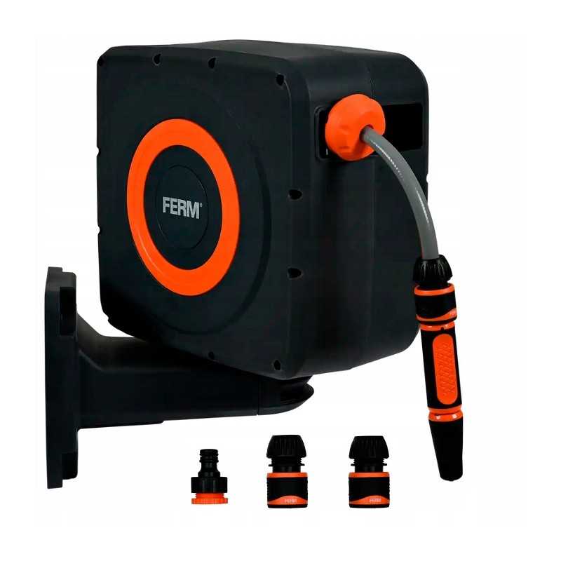 Automatinė sodo žarnos ritė ant 15 m būgno