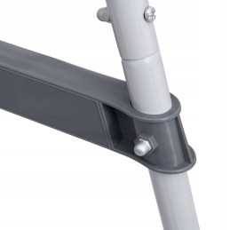 Pool ladder gray 84 cm steel