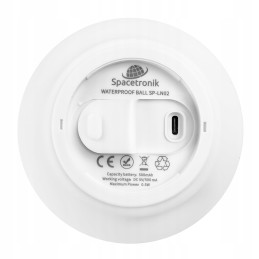 Plūduriuojanti vandeniui atspari lempa RGB nuotolinio valdymo pultelis USB SP LN02