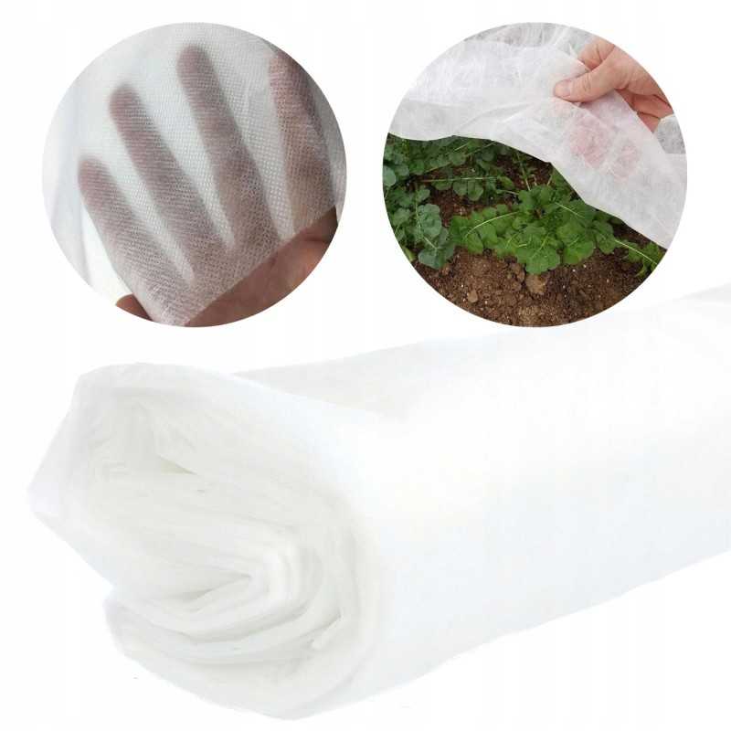 Agrowwoven audinys spyruoklinis baltas 3 2x 20m 17g danga