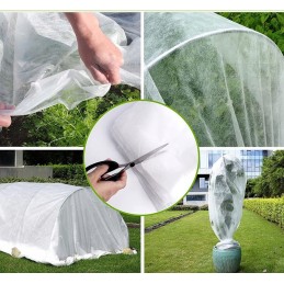 Agrowwoven audinys spyruoklinis baltas 3 2x 20m 17g danga