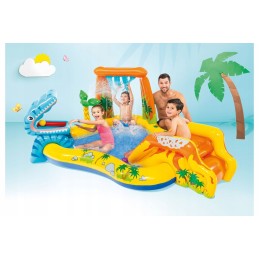 Vandens baseino žaidimų aikštelė vaikams intex dinozaurai xxxl