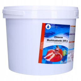 11in1 daugiafunkcinės baseino tabletės 5kg 200g mėlynos baseino chloro tabletės