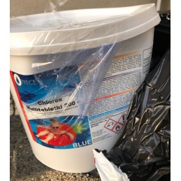 11in1 daugiafunkcinės baseino tabletės 5kg 200g mėlynos baseino chloro tabletės