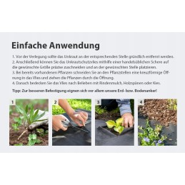 Agrotekstilės vilnos kilimėlis lovoms sekey black 2 x 10 m 50g/m²