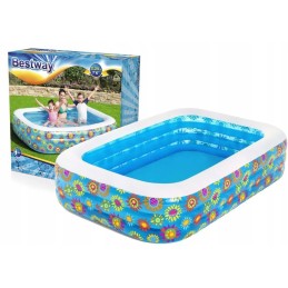 Pripučiamos baseino gėlės 229 x 152 x 56 cm bestway 54120