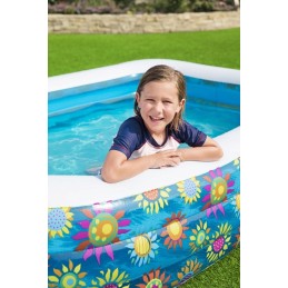 Pripučiamos baseino gėlės 229 x 152 x 56 cm bestway