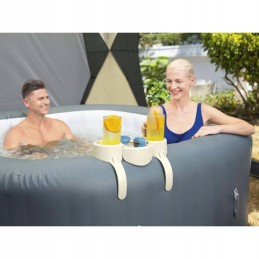 Paguldykite su SPA gėrimų laikikliu