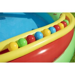Pripučiama žaidimų aikštelė sodo baseinas vaikams 295 x 199 cm bestway 53093