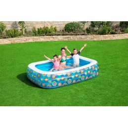 Pripučiamos baseino gėlės 229 x 152 x 56 cm bestway 54120