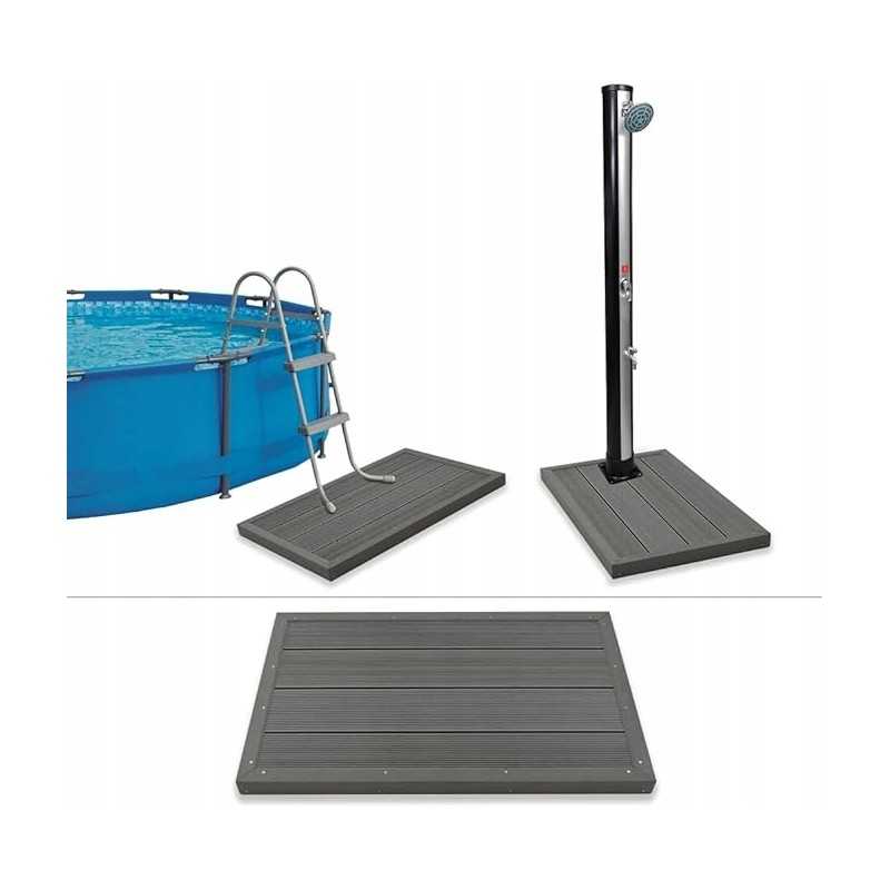 Saulės dušo pagrindas 101x63cm