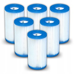 6x A tipo filtras intex 29000 baseino siurbliams