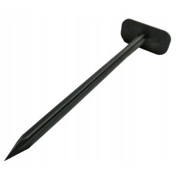 Agrowoven agro gf juoda 0 8x50 smeigtukai 12 5cm