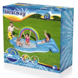 Žaidimų aikštelės baseinas su čiuožykla bestway 53092