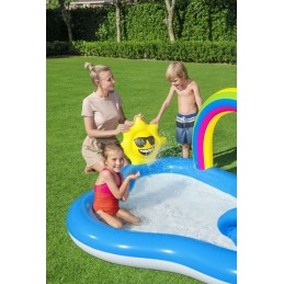 Žaidimų aikštelės baseinas su čiuožykla bestway 53092